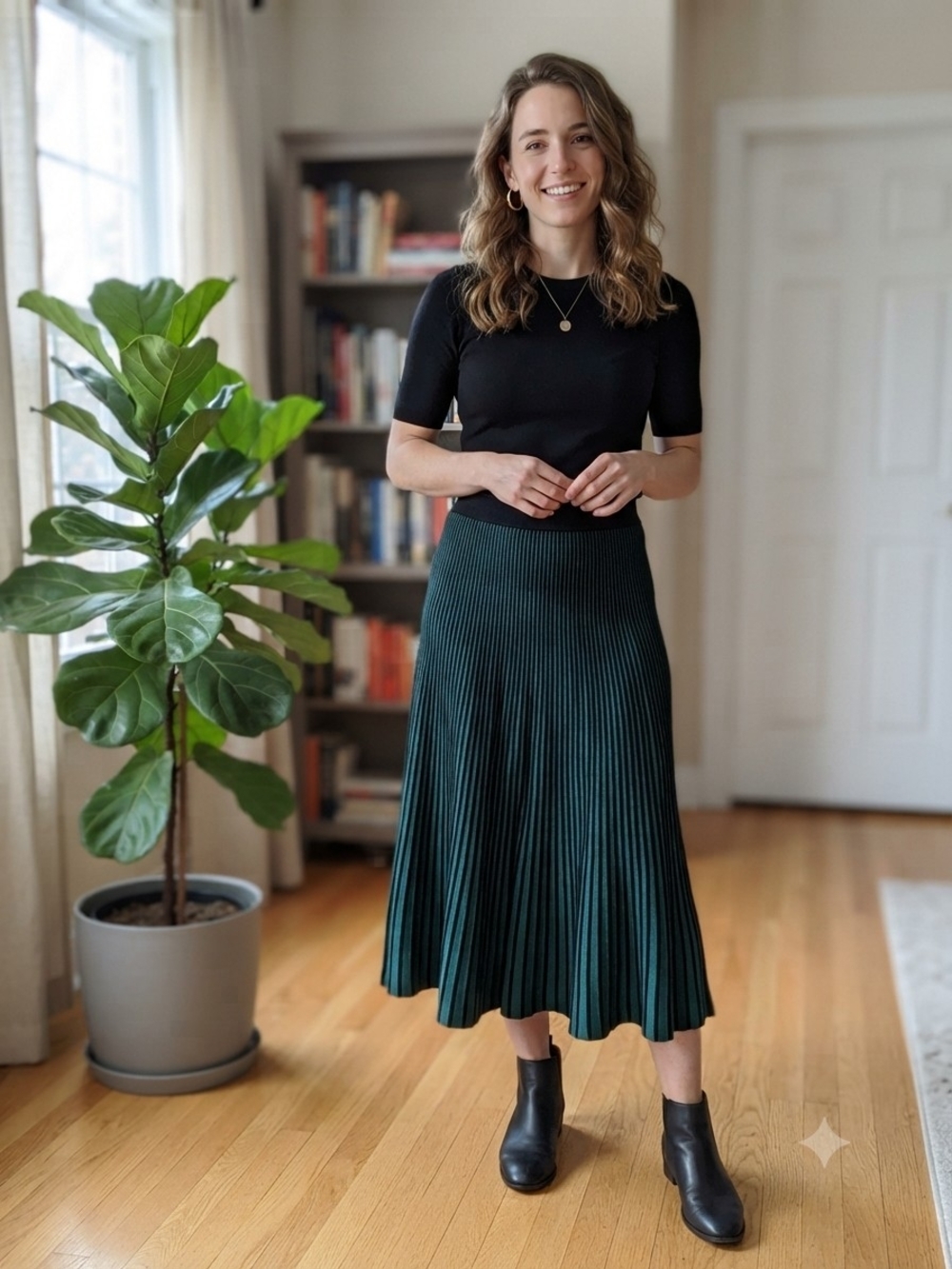 Nanette Lepore Pleated Skirt